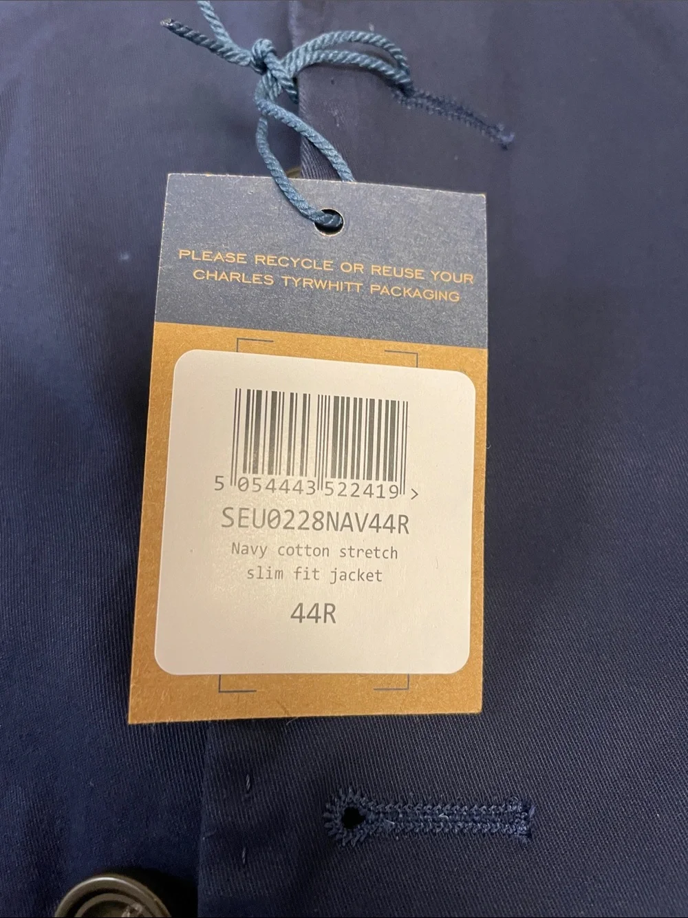 Charles Tyrwhitt nwt smoke
